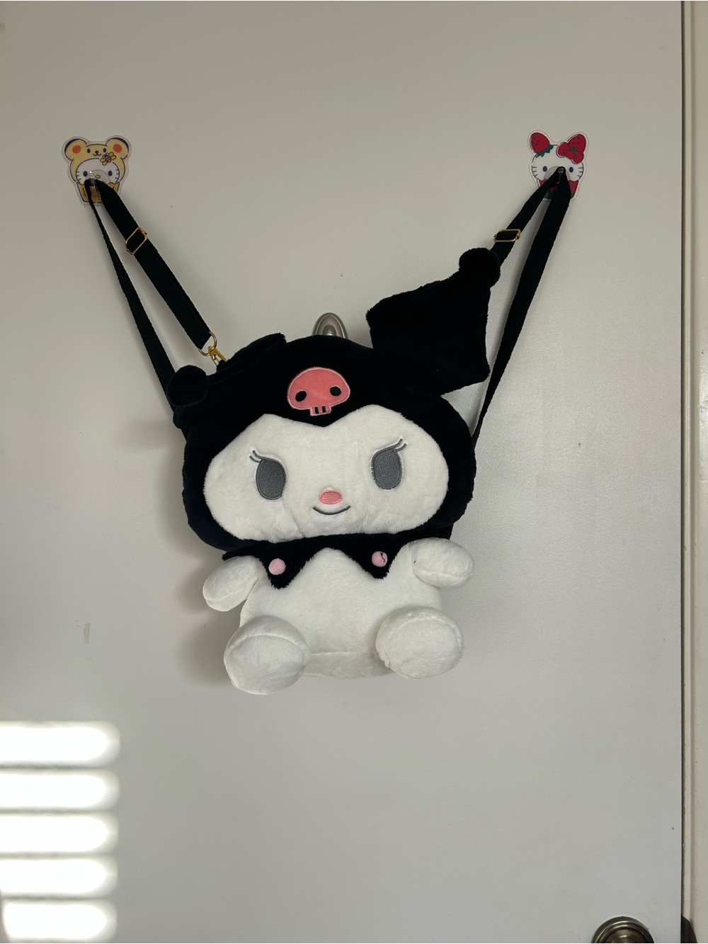 Kuromi plush mini backdrop